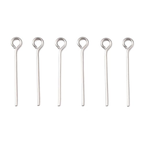 DanLingJewelry Ungefähre 2000 Stück, 20 mm, goldfarben, Edelstahl, offene Ösen, Schmuckzubehör für selbstgemachte Halsketten, Ohrringe, Anhänger DanLingJewelry Ungefähre 2000 Stück, 20 mm, goldfarben, Edelstahl, offene Ösen, Schmuckzubehör für selbstgemachte Halsketten, Ohrringe, Anhänger von DanLingJewelry