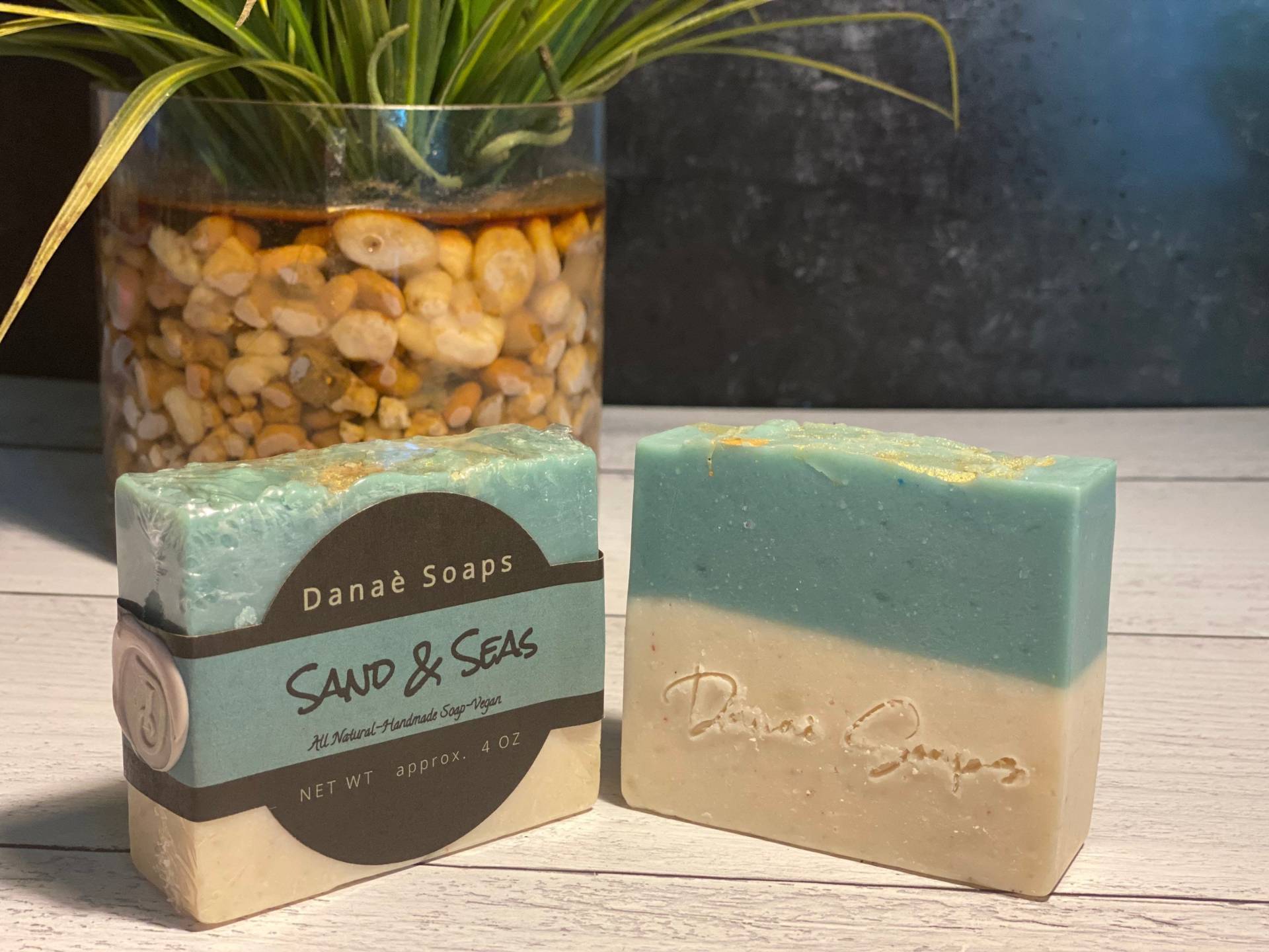 Sand Und Meere Peeling-Seife, Kalt Verarbeitende Seife, Rosa Himalaya-Salz Sand Und Meere Peeling-Seife, Kalt Verarbeitende Seife, Rosa Himalaya-Salz von DanaeSoapsCo