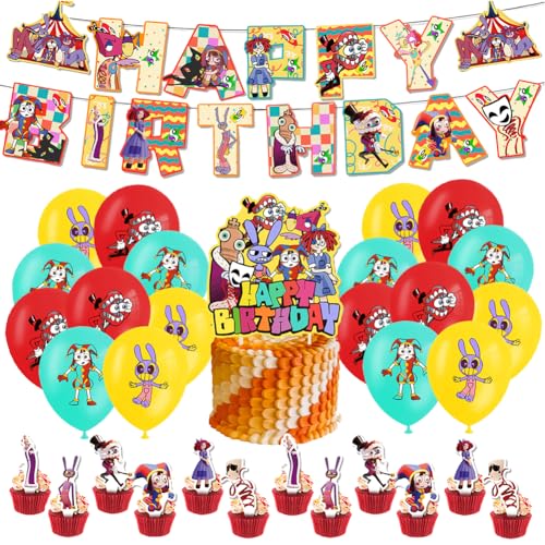32PCS Zirkus Geburtstag Deko,Zirkus Luftballons,Ballon Set,ZirkusPartydekorationen,Geeignet für Kindergeburtstagsfeier Themenparty,Partydekorationen 32PCS Zirkus Geburtstag Deko,Zirkus Luftballons,Ballon Set,ZirkusPartydekorationen,Geeignet für Kindergeburtstagsfeier Themenparty,Partydekorationen von Danbghyuo