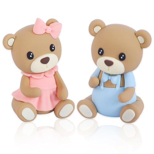 Baby Dusche Kuchen Dekorationen, Cartoon Bears Kuchen Dekoration,bär Kuchen Dekoration DIY Kuchen Kugeln Dekoration,für Hochzeit Babyshower Geburtstag Party von Danbghyuo