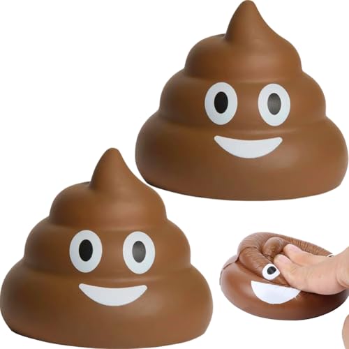 Spaß Verrückt Poo Matschig Langsam Steigend Antistress Slow Rising Squishies Squeeze für Erwachsene Mitgebsel Gastgeschenke Kindergeburtstag Weihnachten von Danbghyuo