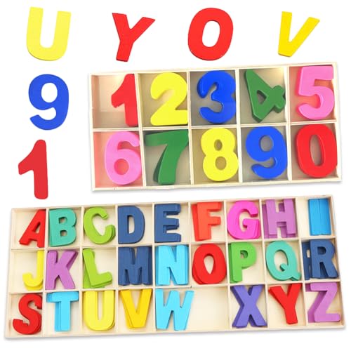 Holzbuchstaben und Holznummern,hölzerne Buchstaben-Zahlen-Form Puzzle, Holzpuzzles für Kleinkinder, DIY Handwerk Dekoration Displays Frühkindliche Bildung Holzbuchstaben und Holznummern,hölzerne Buchstaben-Zahlen-Form Puzzle, Holzpuzzles für Kleinkinder, DIY Handwerk Dekoration Displays Frühkindliche Bildung von Danbghyuo