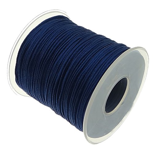 My-Bead 90m Nylonband Kordel 1mm blau Königsblau wasserfest Nylonschnur Top Qualität Schmuckherstellung basteln DIY von Dandelion