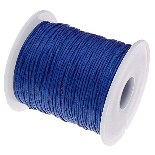 My-Bead 90m Nylonband Kordel 1mm blau Pflaume wasserfest Nylonschnur Top Qualität Schmuckherstellung basteln DIY von Dandelion