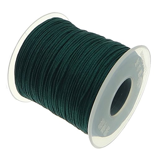 My-Bead 90m Nylonband Kordel 1mm grün wasserfest Nylonschnur Top Qualität Schmuckherstellung basteln DIY von Dandelion