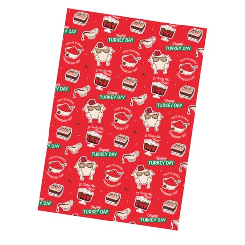 Danilo Promotions Ltd Friends Geschenkpapier Weihnachten 4 Bögen 4 Tags Geschenkpapier für Weihnachten von Danilo Promotions LTD