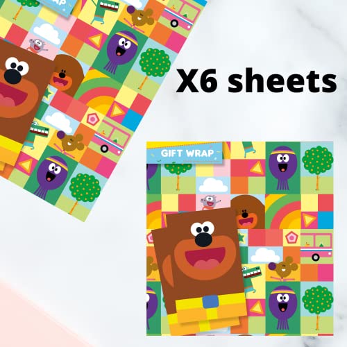 Hey Duggee Geschenkpapier, 6 Blatt, 6 Etiketten, Größe 70 x 50 cm, offizielles Produkt Hey Duggee Geschenkpapier, 6 Blatt, 6 Etiketten, Größe 70 x 50 cm, offizielles Produkt von Danilo Promotions LTD
