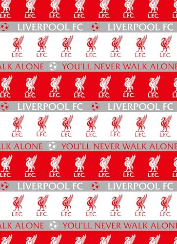 Liverpool FC Geschenkpapier, Fußballrolle, 3 m von Danilo Promotions LTD