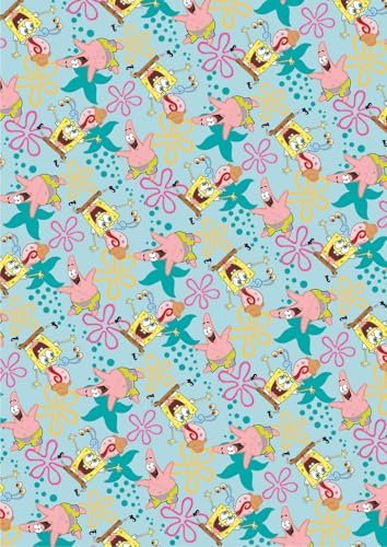 Schwammbob Geschenkpapier, quadratisch, 4 m Schwammbob Geschenkpapier, quadratisch, 4 m von Danilo Promotions LTD