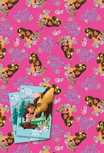 Spirit Geschenkpapier, 2 Bögen, 2 Anhänger, Geschenkpapier für Geschenke Spirit Geschenkpapier, 2 Bögen, 2 Anhänger, Geschenkpapier für Geschenke von Danilo Promotions LTD