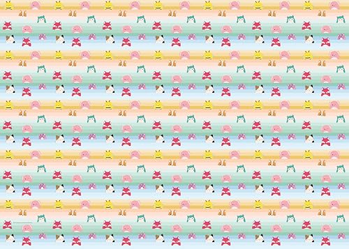 Squishallows Geschenkpapier, 2 Bögen, 2 Geschenkanhänger, Geburtstagsgeschenkpapier Squishallows Geschenkpapier, 2 Bögen, 2 Geschenkanhänger, Geburtstagsgeschenkpapier von Danilo Promotions LTD