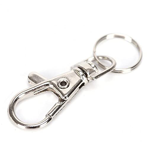 10 Stcs Metall Schwenkverschluss Schwenkverträglichkeit Schlüssel Ringe Schnallen Schlüsselnschnitter -schnapphäfen Beibehalten Ring Ring DIY Craft 10 Stcs Metall Schwenkverschluss Schwenkverträglichkeit Schlüssel Ringe Schnallen Schlüsselnschnitter -schnapphäfen Beibehalten Ring Ring DIY Craft von Danlai