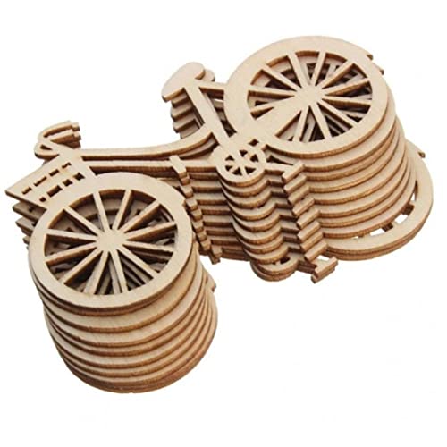 Danlai 10pcs Holzrad Fahrradfahrradausschnitt Furnier Scheiben DIY Crafting Ornament Thema Hochzeitsfeier Home Dekoration Geschenk Danlai 10pcs Holzrad Fahrradfahrradausschnitt Furnier Scheiben DIY Crafting Ornament Thema Hochzeitsfeier Home Dekoration Geschenk von Danlai