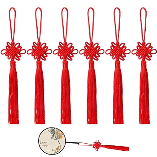 Danlai 6pcs Chinesische Knoten Quasten Quasten -Auto Anhänger Festival Hängende Dekor Neujahr Traditionelle Geschenke Home Quasten Spike Dekoration Anhänger Danlai 6pcs Chinesische Knoten Quasten Quasten -Auto Anhänger Festival Hängende Dekor Neujahr Traditionelle Geschenke Home Quasten Spike Dekoration Anhänger von Danlai
