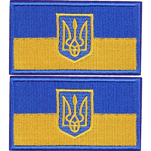 Ukrainisches Nationalemblem Zum Aufbügeln, Gestickte Patches Für Kleidung, Thermoklebende Aufkleber, Ukraine-flaggen-patch-abzeichen von Danlai