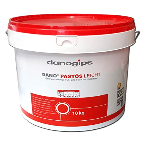 Danogips Dano Pastös leicht 10kg Gipsspachtel gebrauchsfertig Spachtelmasse von Danogips