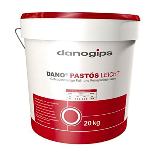 Danogips Dano Pastös leicht 20kg Gipsspachtel gebrauchsfertig Spachtelmasse von Danogips