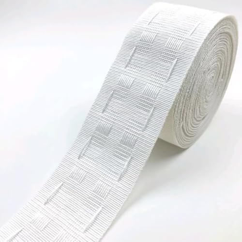 Dansunny Gardinenband Kräuselband Faltenband zum Aufnähen, Breite 5 cm, Länge 3M von Dansunny