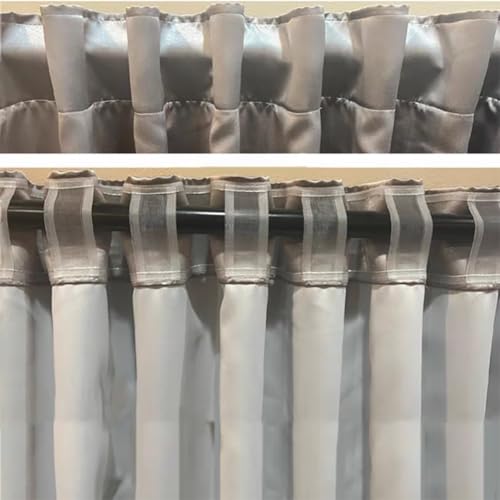 Dansunny Gardinenband Schlaufenband Vorhangband, Breite 10 cm, Länge 3M Dansunny Gardinenband Schlaufenband Vorhangband, Breite 10 cm, Länge 3M von Dansunny