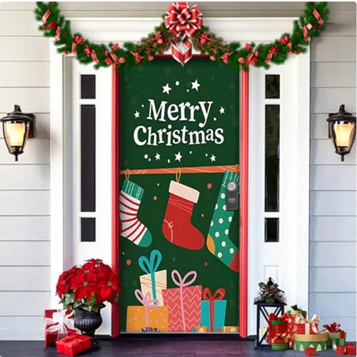 Weihnachten Türabdeckung Dekoration Weihnachtsmann Schneemann Tür Abdeckung Weihnachts Tür Veranda Hängen Banner Weihnachtsdeko Weihnachten Hintergrund Banner für Haustür 200x90cm (F1, One Size) Weihnachten Türabdeckung Dekoration Weihnachtsmann Schneemann Tür Abdeckung Weihnachts Tür Veranda Hängen Banner Weihnachtsdeko Weihnachten Hintergrund Banner für Haustür 200x90cm (F1, One Size) von Dantazz