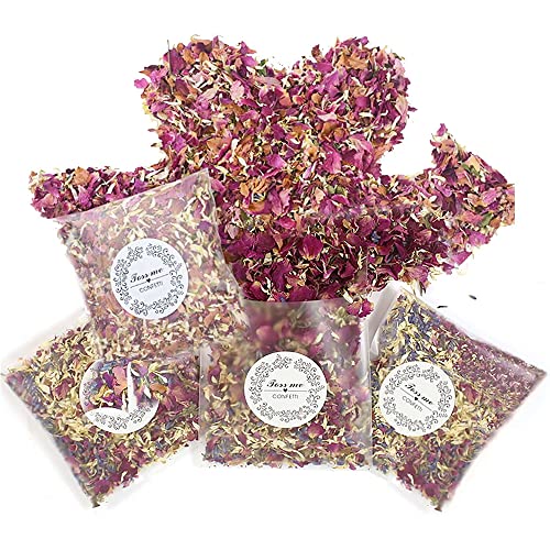 Blumen Konfetti,150-180G Natural Dried Rose Petals,Real Flower Dry Red Rose Petals for Foot Bath Body Bath Spa Wedding Confetti Home Fragrance DIY Blumen Konfetti,150-180G Natural Dried Rose Petals,Real Flower Dry Red Rose Petals for Foot Bath Body Bath Spa Wedding Confetti Home Fragrance DIY von Dantolo