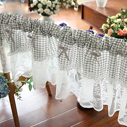 Scheibengardine Modern Küchengardine,Voile Transparente Bistrogardine Kurzgardinen Kurzstores Gardinen Kleinfenster Gardinen,Landhausstil Spitze Cáfe Vorhang für Wohnzimmer/Küche/Balkon/Badezimmer Scheibengardine Modern Küchengardine,Voile Transparente Bistrogardine Kurzgardinen Kurzstores Gardinen Kleinfenster Gardinen,Landhausstil Spitze Cáfe Vorhang für Wohnzimmer/Küche/Balkon/Badezimmer von Daoyuan