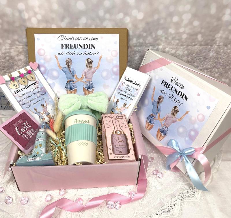 Geschenkbox Für Beste Freundin, Wohlfühlset, Geschenk Geschenkset Sie, Pflegeset, Geburtstagsgeschenk von DarDariBox