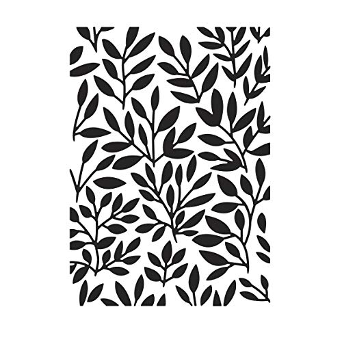Darice 30032546 Embossing Folder Prägefolder - Schablone, Reben, Plastik, Transparent, 10.8 x 14.6 x 0.11 cm von Darice