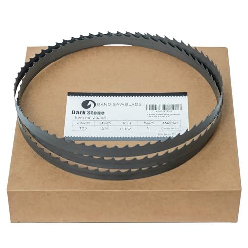Dark Stone DS23292 Hartmetallbestücktes Bandsägeblatt 93-1/2 Zoll x 5/8 Zoll 2 TPI für harte Nachsäge Dark Stone DS23292 Hartmetallbestücktes Bandsägeblatt 93-1/2 Zoll x 5/8 Zoll 2 TPI für harte Nachsäge von Dark stone