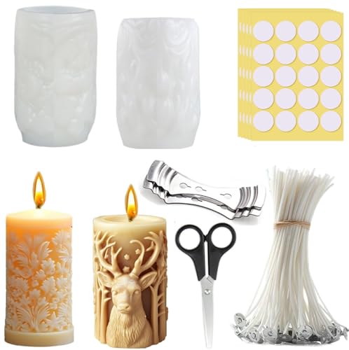 Kerzen Selber Machen set Christmas Kerzenformen zum Gießen Kerzen Form Christmas Silikon Kerzen Formen Silikonform für DIY Aromatherapie Kerzen Herstellung Supplies Kerzen Selber Machen set Christmas Kerzenformen zum Gießen Kerzen Form Christmas Silikon Kerzen Formen Silikonform für DIY Aromatherapie Kerzen Herstellung Supplies von Darkyoun