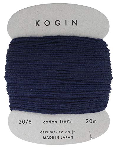 Daruma Kogin Sashiko Garnkarte #7 – Indigo, 20 Meter Daruma Kogin Sashiko Garnkarte #7 – Indigo, 20 Meter von Daruma