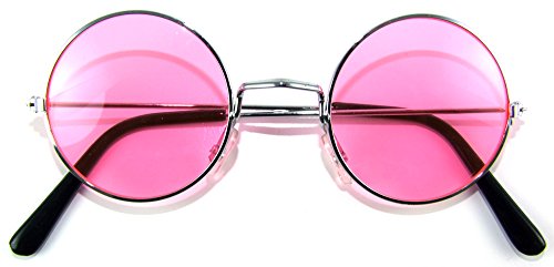 Das Kostümland Lennon Brille Nickelbrille - Rosa von Das Kostümland