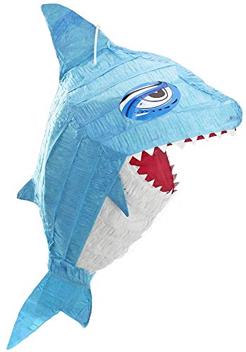 Pinata - Geburtstags Dekoration - Hai - 65x19x38cm - Tolles Geschenk für Kindergeburtstag, Hochzeit oder Mottoparty Pinata - Geburtstags Dekoration - Hai - 65x19x38cm - Tolles Geschenk für Kindergeburtstag, Hochzeit oder Mottoparty von Das Kostümland