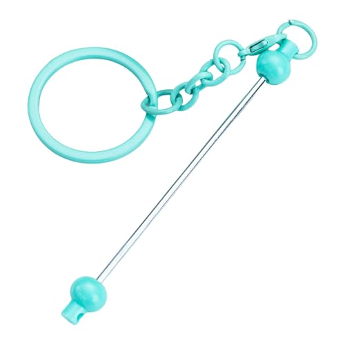 10 x Metall-Schlüsselanhänger mit Perlen, Schlüsselanhänger, Zubehör für Tasche, Geldbörse, Charm, Strumpffüller, Anhänger, Schlüsselanhänger 10 x Metall-Schlüsselanhänger mit Perlen, Schlüsselanhänger, Zubehör für Tasche, Geldbörse, Charm, Strumpffüller, Anhänger, Schlüsselanhänger von Dasbsug