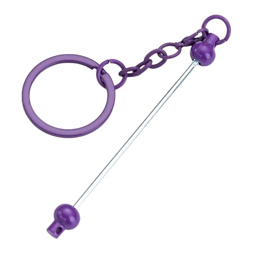 10 x Metall-Schlüsselanhänger mit Perlen, Schlüsselanhänger, Zubehör für Tasche, Geldbörse, Charm, Strumpffüller, Anhänger, Schlüsselanhänger 10 x Metall-Schlüsselanhänger mit Perlen, Schlüsselanhänger, Zubehör für Tasche, Geldbörse, Charm, Strumpffüller, Anhänger, Schlüsselanhänger von Dasbsug