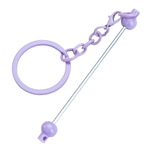 10 x Metall-Schlüsselanhänger mit Perlen, Schlüsselanhänger, Zubehör für Tasche, Geldbörse, Charm, Strumpffüller, Anhänger, Schlüsselanhänger 10 x Metall-Schlüsselanhänger mit Perlen, Schlüsselanhänger, Zubehör für Tasche, Geldbörse, Charm, Strumpffüller, Anhänger, Schlüsselanhänger von Dasbsug