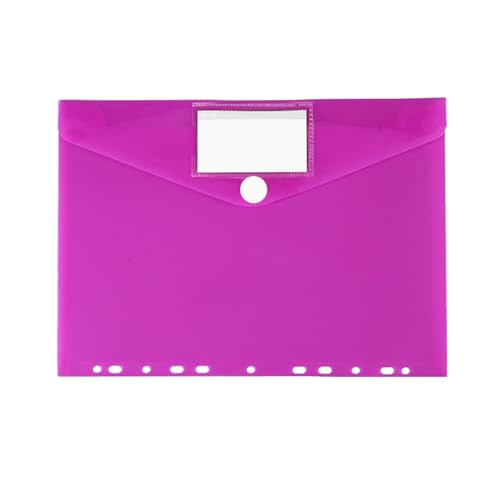 A 4 File Bag Document Bag Clear Folder 11 Hole Edges Organizer Document Folder with Label Pocket A 4 File Bag Document Bag Clear Folder 11 Hole Edges Organizer Document Folder with Label Pocket von Dasbsug