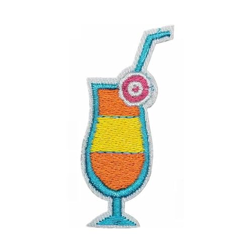 Aufnäher zum Aufbügeln mit Strandmotiven, bestickt, zum Aufbügeln, für Kleidung, Jacken, Jeans, Rucksäcke, dekorativer Stoff von Dasbsug