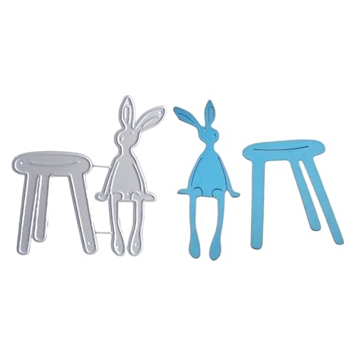 Ausstechformen in Hasenform, Karbonstahl, Stanzformen für Scrapbooking, Kartenherstellung, Fotoalbum, Familientreffen, Backen von Dasbsug