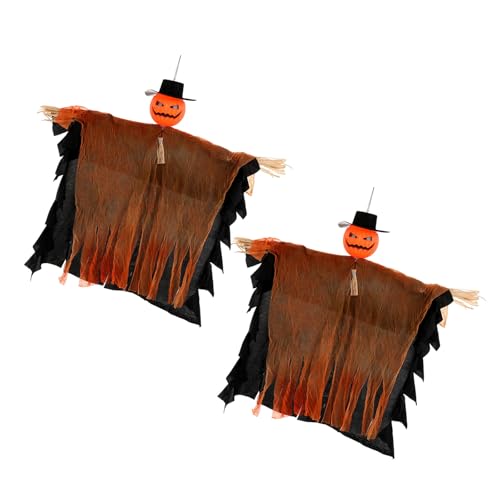 Dasbsug Gruselige hängende Dekoration für Halloween, Partys, Drahtrahmenstruktur, einfache Einrichtungen, Fliege für drinnen und draußen, handlose Strohfliege Dasbsug Gruselige hängende Dekoration für Halloween, Partys, Drahtrahmenstruktur, einfache Einrichtungen, Fliege für drinnen und draußen, handlose Strohfliege von Dasbsug