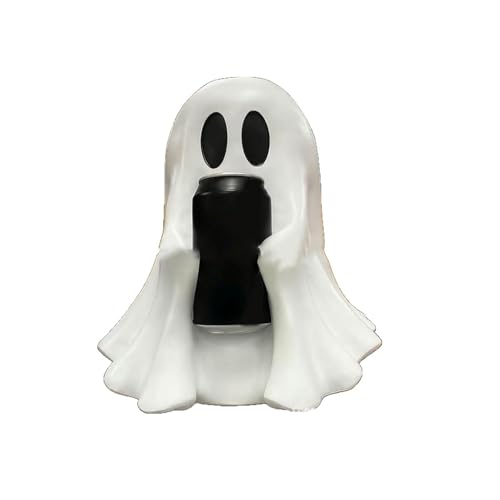 Dasbsug Halloween-Getränke-Organizer, Specter-Thema, austauschbarer Getränkehalter für Themenveranstaltungen und Heimdekoration, Halloween-Getränkeregal von Dasbsug