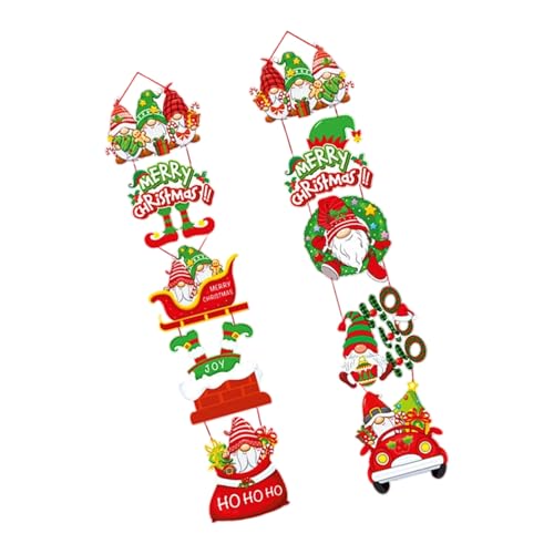Dasbsug Lebhafte Cartoon-Weihnachts-Türhänger, Dekoration, Papier-Wandbehang, Feier-Dekorationen für alle Altersgruppen, Cartoon-Türdekorationen Dasbsug Lebhafte Cartoon-Weihnachts-Türhänger, Dekoration, Papier-Wandbehang, Feier-Dekorationen für alle Altersgruppen, Cartoon-Türdekorationen von Dasbsug