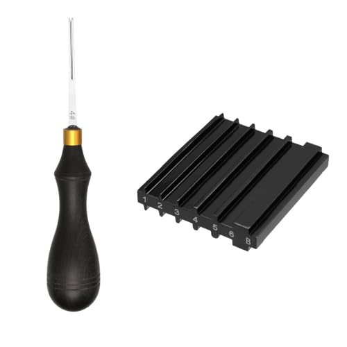 Dasbsug Lederabschrägungsschärfer, Bastelwerkzeug, Kantenschneider, breitere Schaufel, Schneidkopf, Schärfen von Kanten, Schrägen, Schleifwerkzeug zum Basteln von Dasbsug