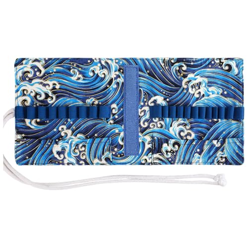 Dasbsug Mehrzweck-Häkelnadel-Organizer, tragbare Stricknadel-Aufbewahrungstaschen, integrierte Reißverschlusstasche und elastische Schlitze, kompakte Stricknadel mit mehreren Taschen Dasbsug Mehrzweck-Häkelnadel-Organizer, tragbare Stricknadel-Aufbewahrungstaschen, integrierte Reißverschlusstasche und elastische Schlitze, kompakte Stricknadel mit mehreren Taschen von Dasbsug