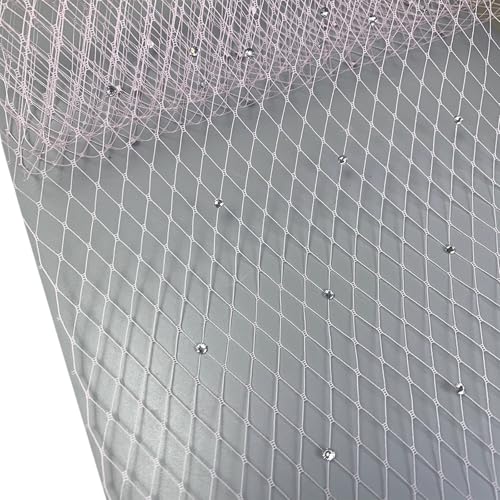 Dasbsug Modischer Schleier, atmungsaktiver Schleier, stilvoller Kopfschmuck, einzigartiger Schleier, raffiniert für Auswirkungen bei gesellschaftlichen Zusammenkünften, modische Schleier von Dasbsug