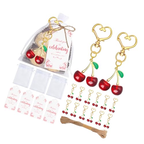 Dasbsug Premium Kirschen Design Schlüsselanhänger Geschenk-Set Festival Dekoration für Pendler Party Gäste Reise Enthusiasten Festival Dekorationen Dasbsug Premium Kirschen Design Schlüsselanhänger Geschenk-Set Festival Dekoration für Pendler Party Gäste Reise Enthusiasten Festival Dekorationen von Dasbsug