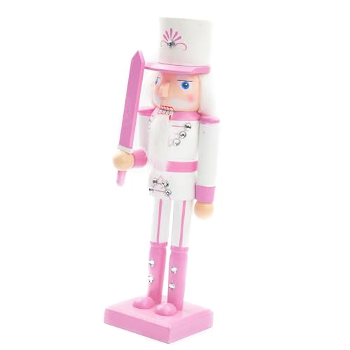 Dasbsug Stilvoller 50 cm Nussknacker, Soldat, Festival, 50 cm, Nussknacker, Soldat mit hellen Farben, für Party-Dekoration, für Damen und Kinder von Dasbsug