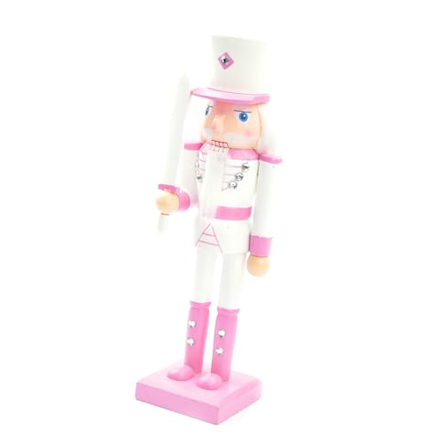 Dasbsug Stilvoller 50 cm Nussknacker, Soldat, Festival, 50 cm, Nussknacker, Soldat mit hellen Farben, für Party-Dekoration, für Damen und Kinder von Dasbsug