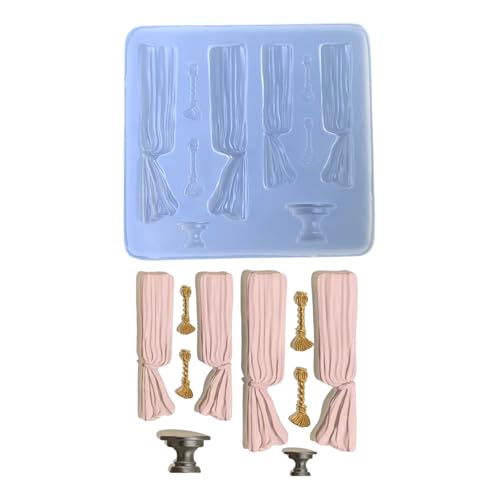 Einfach zu verwendende praktische Epoxidharz-Form, Gartenzubehör, geformte Schmuckanhänger, Schokoladen-Silikonform von Dasbsug