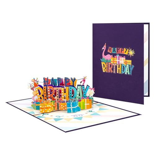 Elegante Pop-Up-Geburtstagskarten mit stilvollen Designs, Erinnerungsgrußkarten, Dekoration für Schwester und Freundin, Festivalatmosphäre Elegante Pop-Up-Geburtstagskarten mit stilvollen Designs, Erinnerungsgrußkarten, Dekoration für Schwester und Freundin, Festivalatmosphäre von Dasbsug
